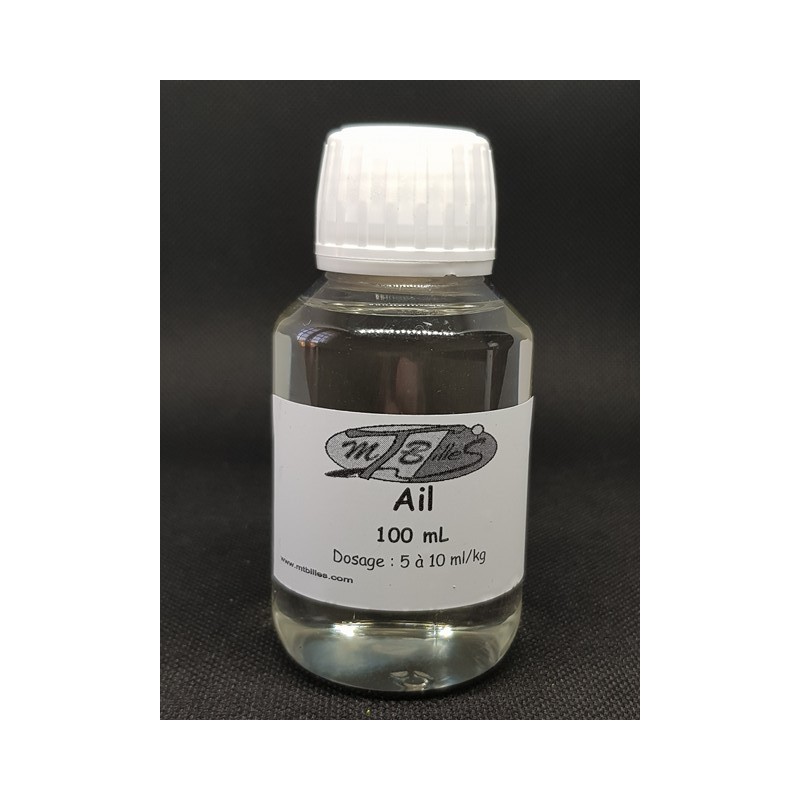 Arôme Ail Pêche Carpe 100ml - Attractant Puissant |Mtbilles