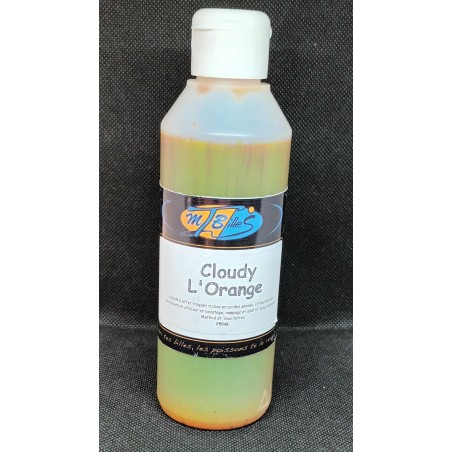 Cloudy Orange 250ml - Booster Fluorescéine Carpe | MT Billes 14€
