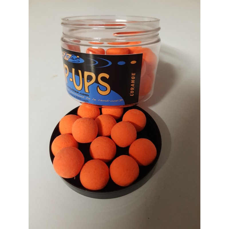 Pop-Ups Orange 12mm & 15mm - Esches Flottantes Carpe | 8€