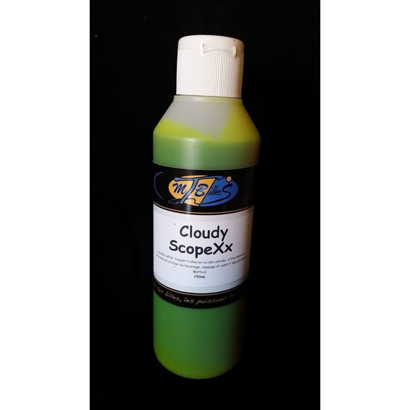 Cloudy Scopex 250ml - Booster Effet Nuage Crémeux Carpe | 14€