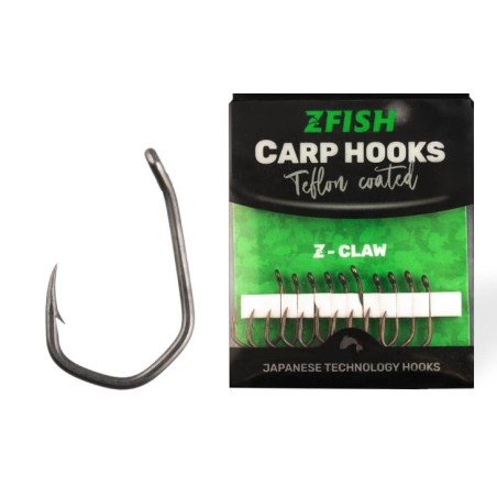 Hameçons ZFISH en téflon, griffe Z en 4