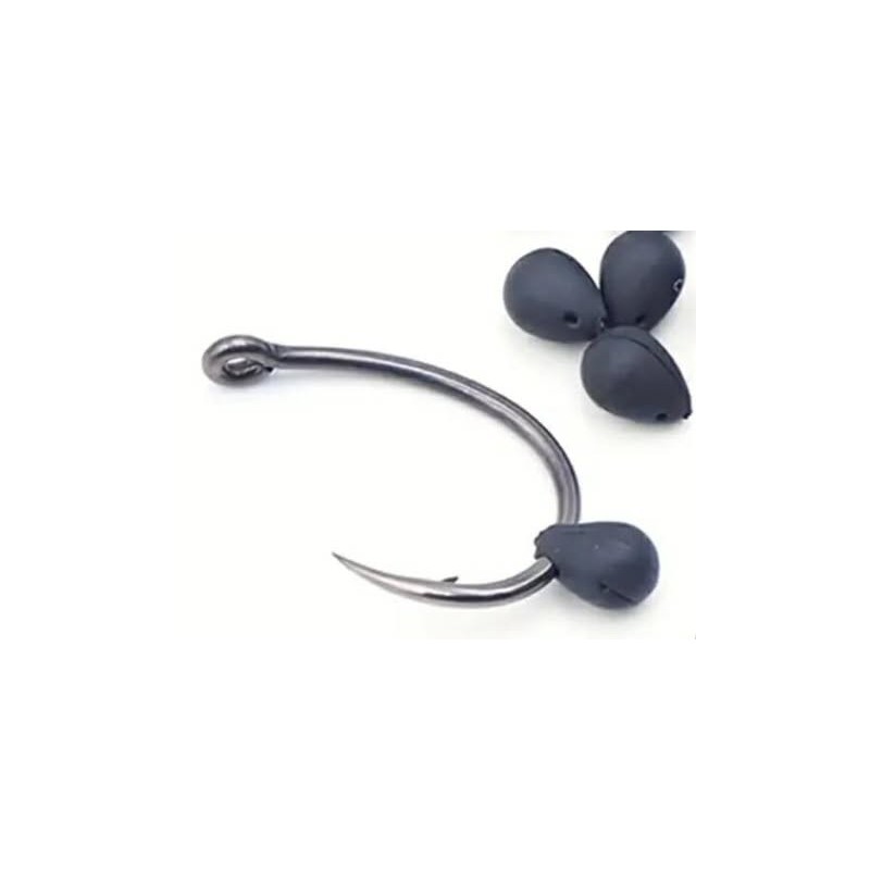 Tungsten Hook Beads x 10