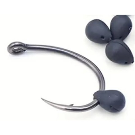 Tungsten Hook Beads x 10