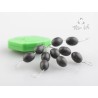 ZFISH Tungsten Oval Beads