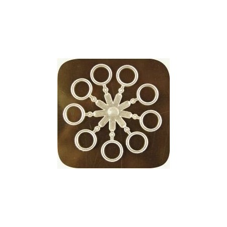 Élastiques supplémentaires pour appâts à carpe  – 18 pièces