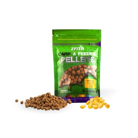 Pellets ZFISH Carpe & Feeder 8mm (200g) - Haute Attractivité | MTBilles