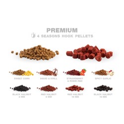 Pellets d'hameçon ZFISH Premium Halibut 14mm (200g) | MTBilles