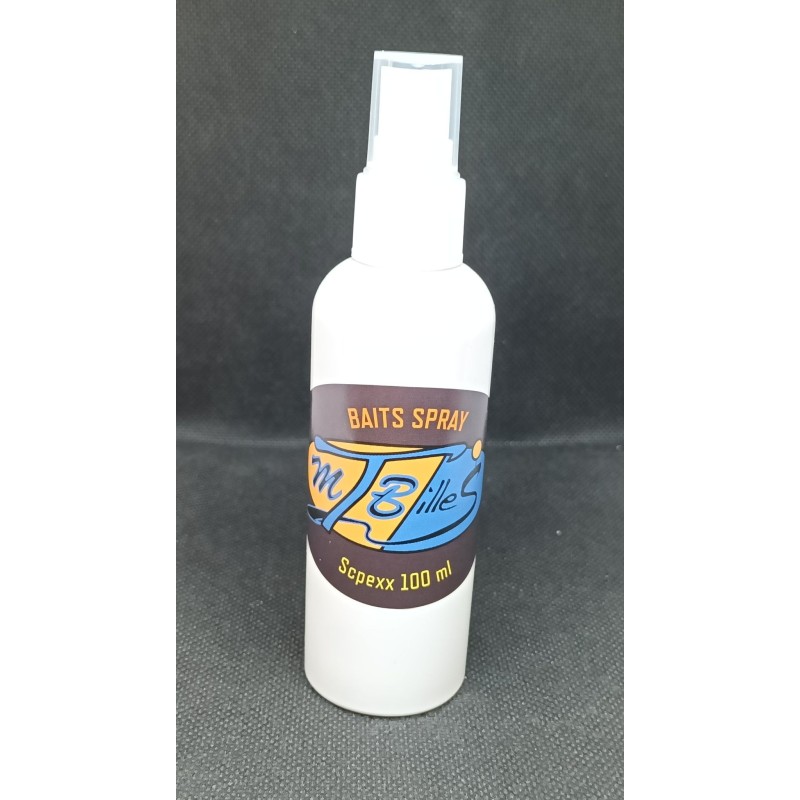 Sprays Attractants Carpe 100ml - Scopex, Curry, Banane | MT Billes 8,50€