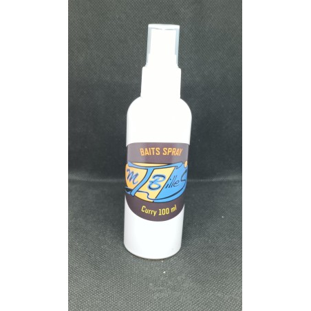 Spray Curry 100ml - Booster Épicé Carpe Instantané | 8,50€