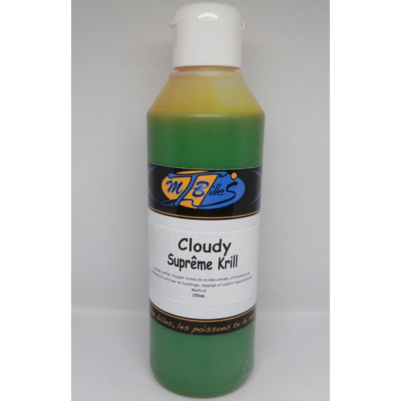 Cloudy Suprême Krill | Booster Liquide Nuageant Carpe mtbilles