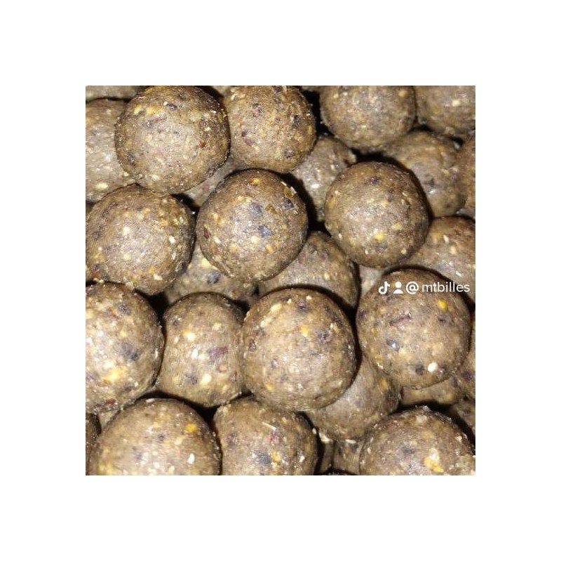 Bouillettes Fish & Crab 16/20mm - Appâts Carpe 2kg & 5kg mtbilles