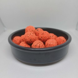 Bouillettes Enrobées Orange 250ml - Attraction Carpe Instantanée