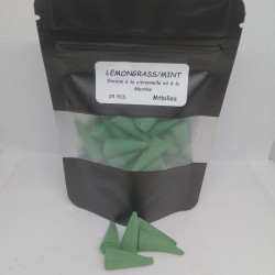 Pack 25 Cônes Encens Citronnelle & Menthe - Anti-Moustique Spécial Pêche Carpe