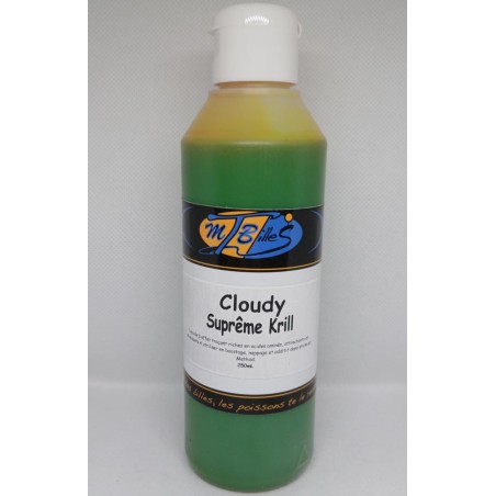 Liquide d'attraction Cloudy Suprême Krill 250 ml- Attractant carpe
