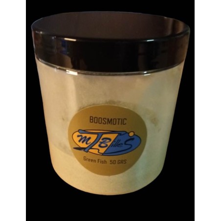 Boosmotic Green Fish 50g - Poudre Gélifiante Appât Carpe mtbilles