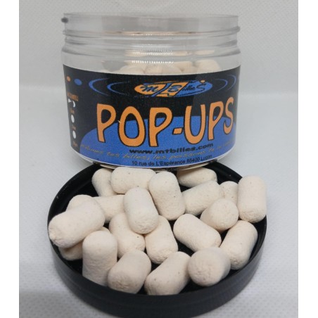 Pop-ups Dumbell  Noug'Island 10x15 mm | Esches Flottantes Carpe - MT Billes