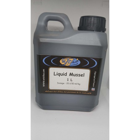 Liquid Mussel Pure 1L - Attractant Moule pour Pêche de la Carpe | MTBilles