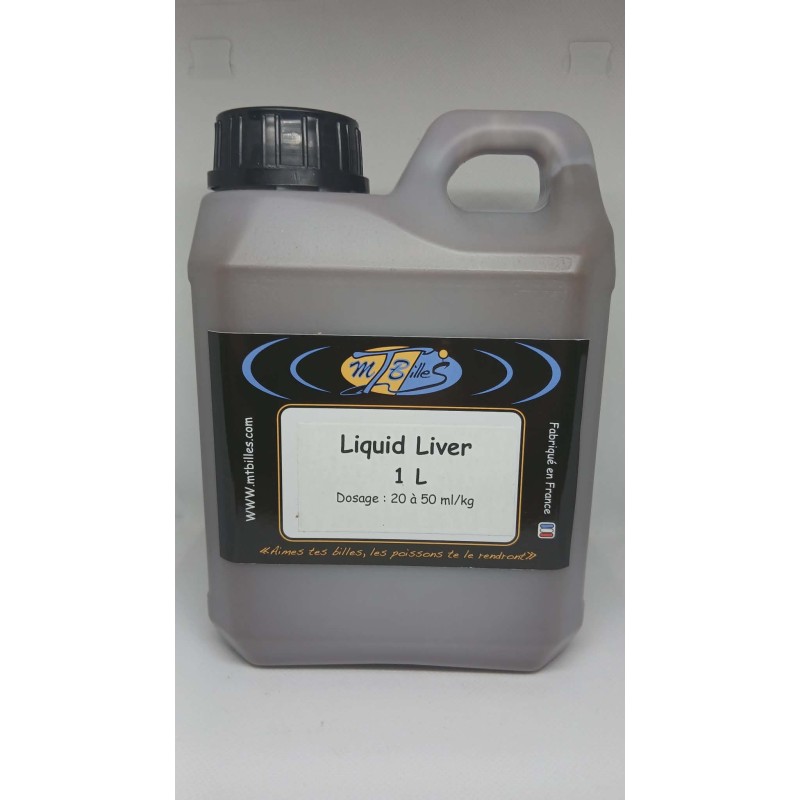 Liquid Liver Pur (Foie Liquide) 1L & 5L - Attractant Carpe | MT Billes