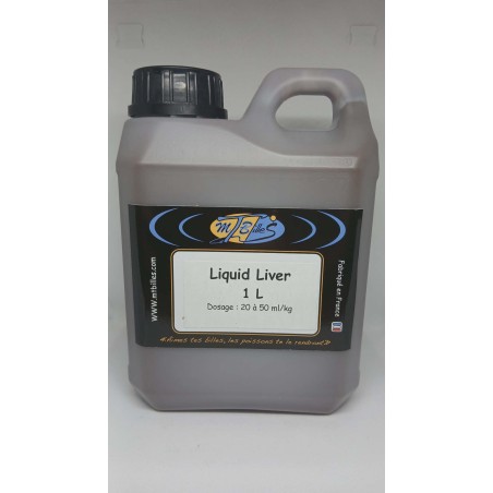 Liquid Liver Pur (Foie Liquide) 1L & 5L - Attractant Carpe | MT Billes